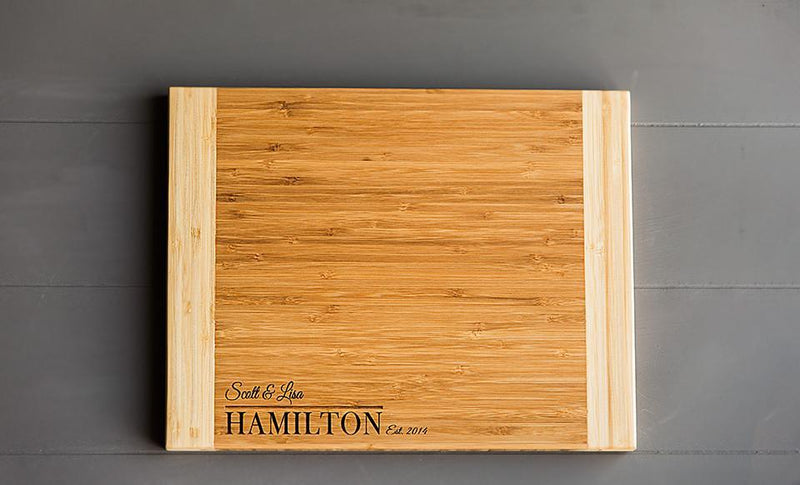 Personalized 11x14 Bamboo Cutting Board – 11 Styles -  - Qualtry