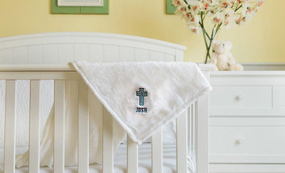 Personalized Embroidered Baby Blankets with Animal Designs -  - Qualtry