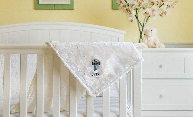 Personalized Embroidered Baby Blankets with Animal Designs -  - Qualtry