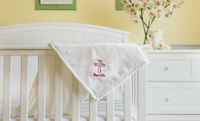 Personalized Embroidered Baby Blankets with Animal Designs -  - Qualtry