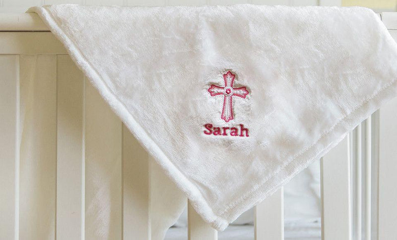Personalized Embroidered Baby Blankets with Animal Designs -  - Qualtry