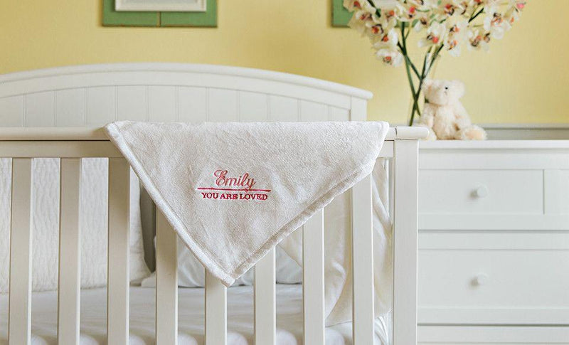 Personalized Embroidered Baby Blankets with Animal Designs -  - Qualtry