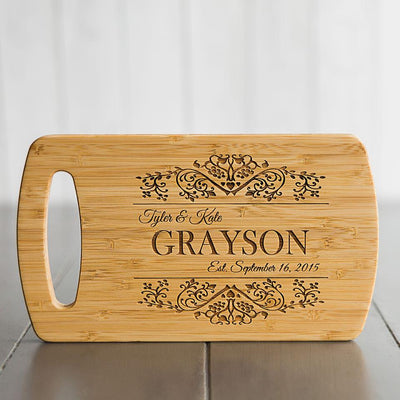 Personalized Easy Carry Cutting Board -  - Qualtry