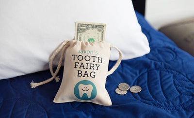 Personalized Kids Tooth Fairy Bags -