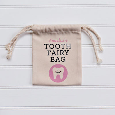 Personalized Kids Tooth Fairy Bags -  - Wingpress Designs