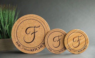 Personalized Large Kitchen Hot Pad -  - Qualtry