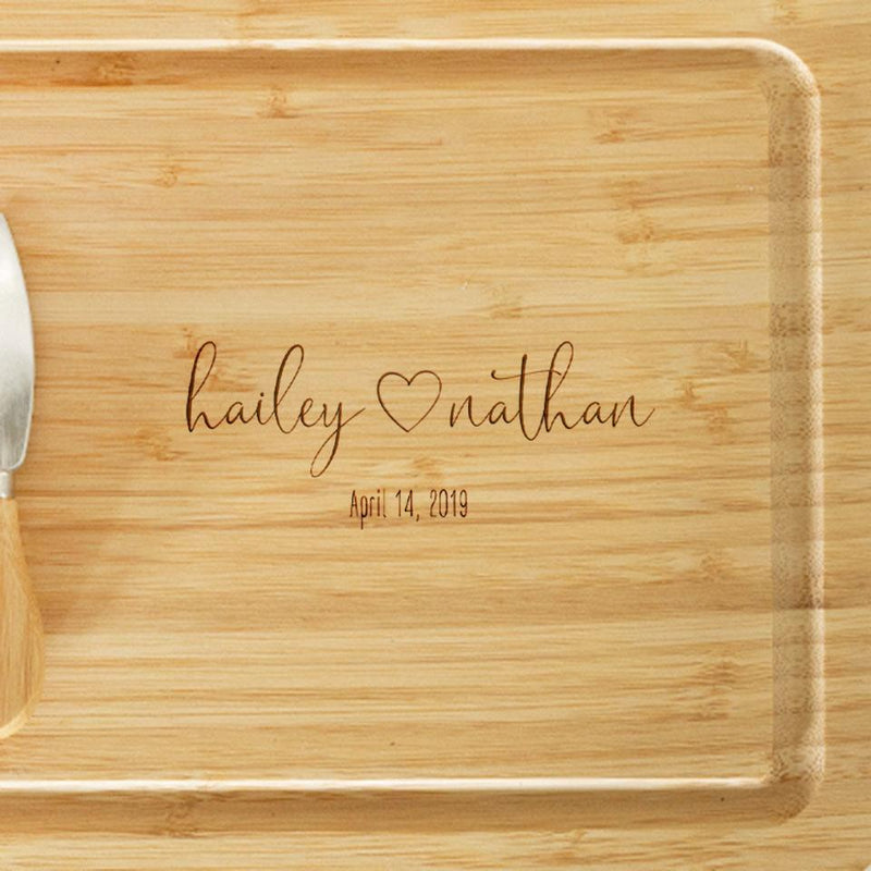 Personalized Bamboo Charcuterie Board -  - JDS