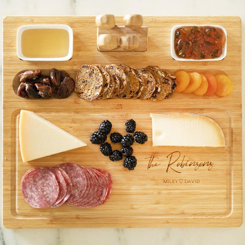 Personalized Bamboo Charcuterie Board -  - JDS
