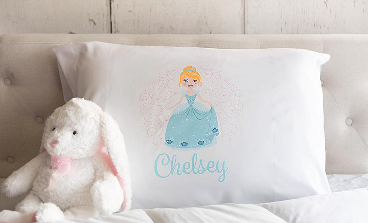 Princess personalized pillowcase hot sale