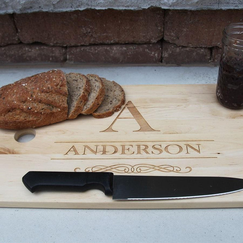 Personalized Beech Hanging Cutting Board 11.5 x 17 -  - Qualtry