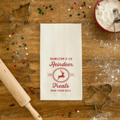 Personalized Christmas Tea Towels -  - Qualtry