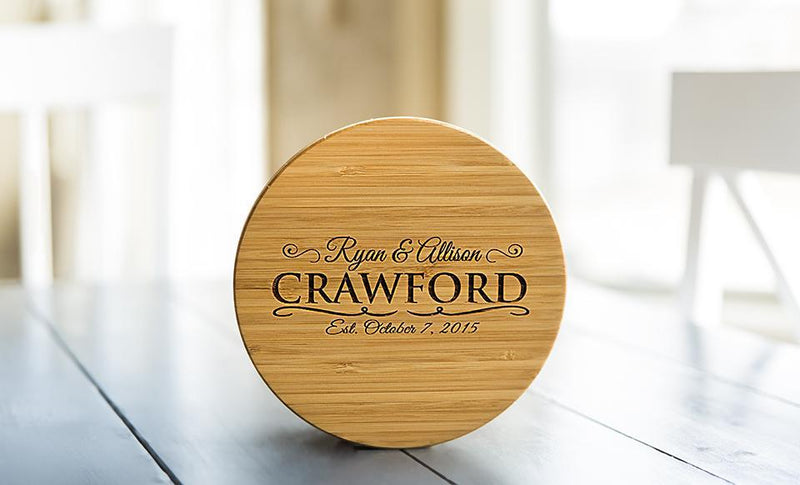 Personalized Solid Bamboo Trivets -  - Qualtry