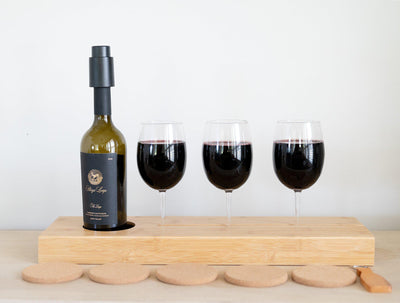 Personalized Wine Serving Tray -  - Qualtry