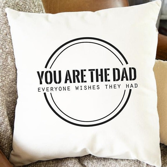 Personalized Throw Pillow Covers for Dad & Grandpa -