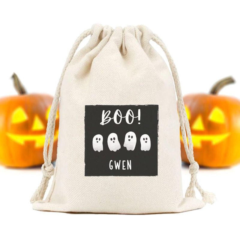 Personalized Halloween Favor Bags -  - Wingpress Designs