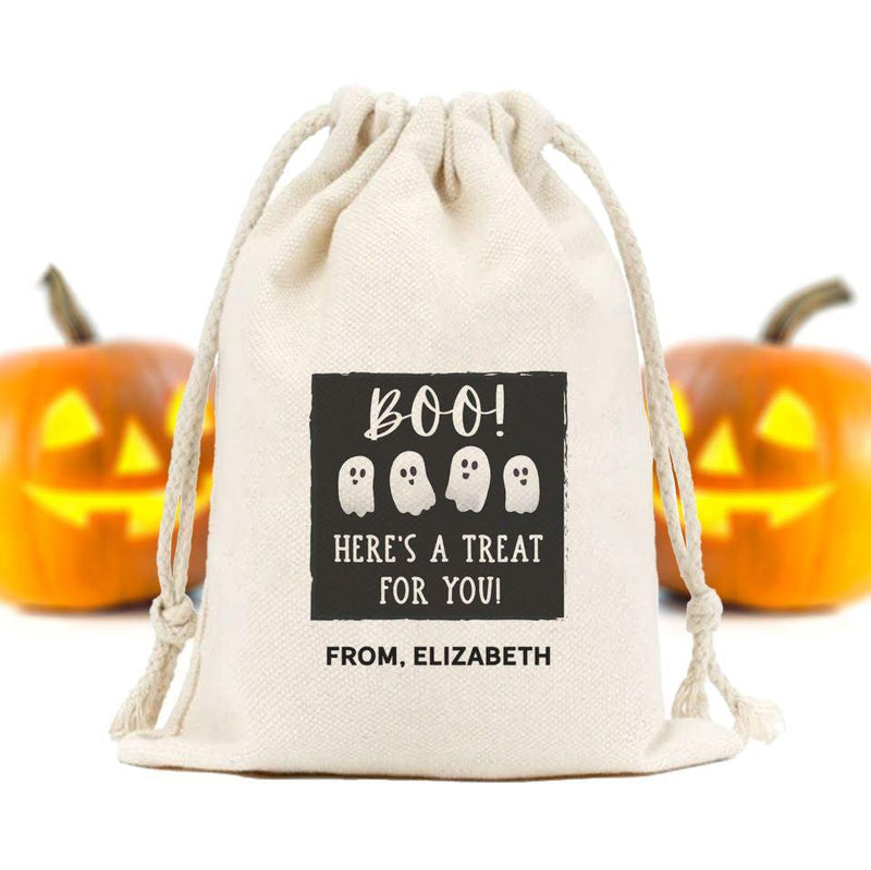 Personalized Halloween Favor Bags -  - Wingpress Designs