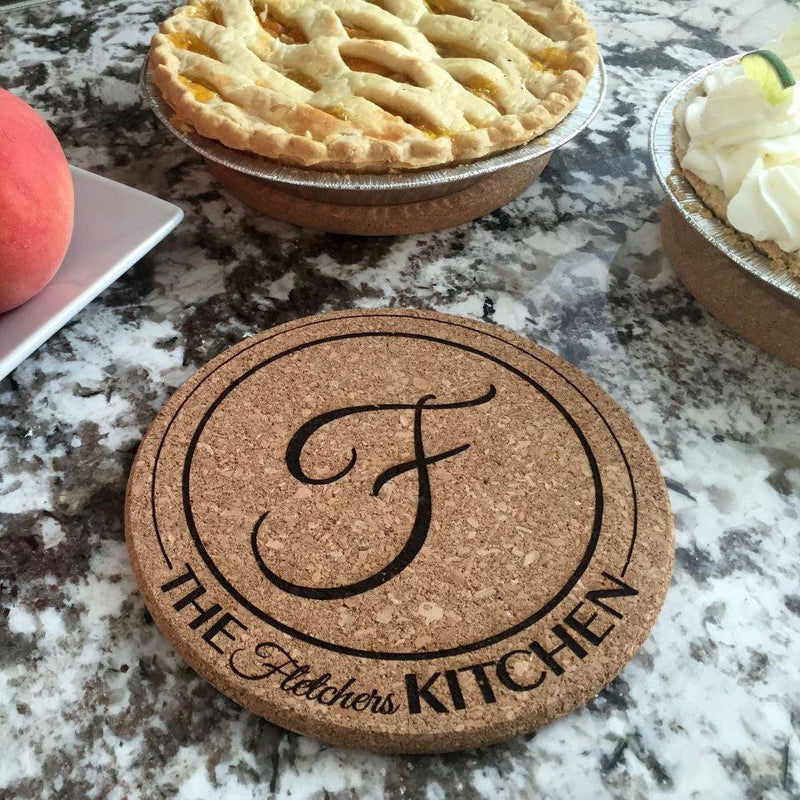 Personalized Large Hot Pads - Set of 2 -  - Qualtry