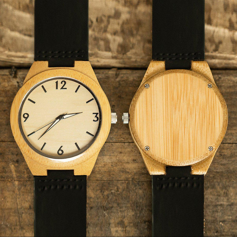Personalized Wood Watches for Dad -  - JDS
