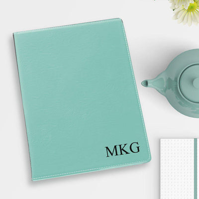 Personalized Portfolio with Notepad - Mint - JDS