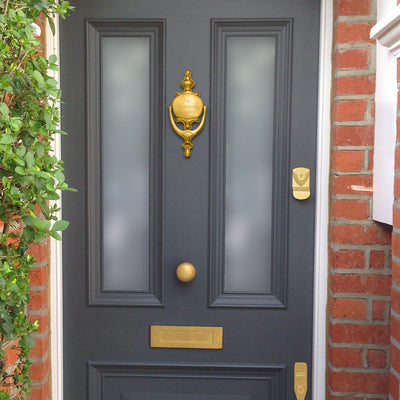 Personalized Door Knocker - Brass -  - JDS