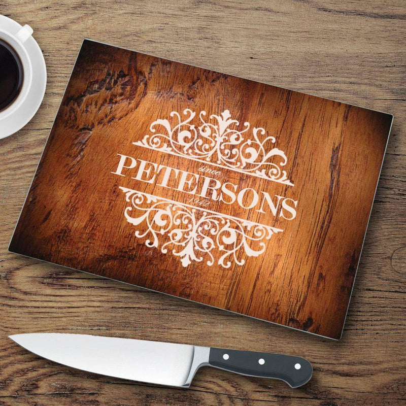 Personalized Rosewood Design Cutting Board -  - JDS