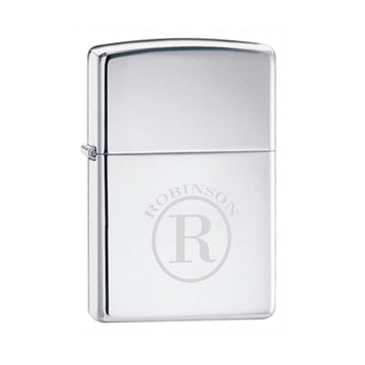 Custom Zippo High Polish Chrome Lighter -  - Zippo