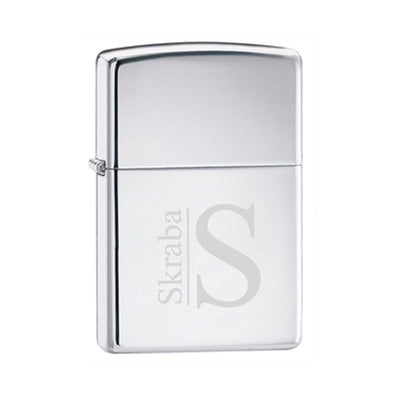 Custom Zippo High Polish Chrome Lighter -  - Zippo