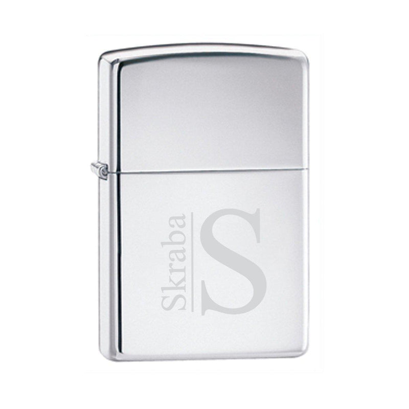 Custom Zippo High Polish Chrome Lighter -  - Zippo