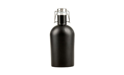 Personalized Matte Black Beer Growler - 64 oz. -  - JDS
