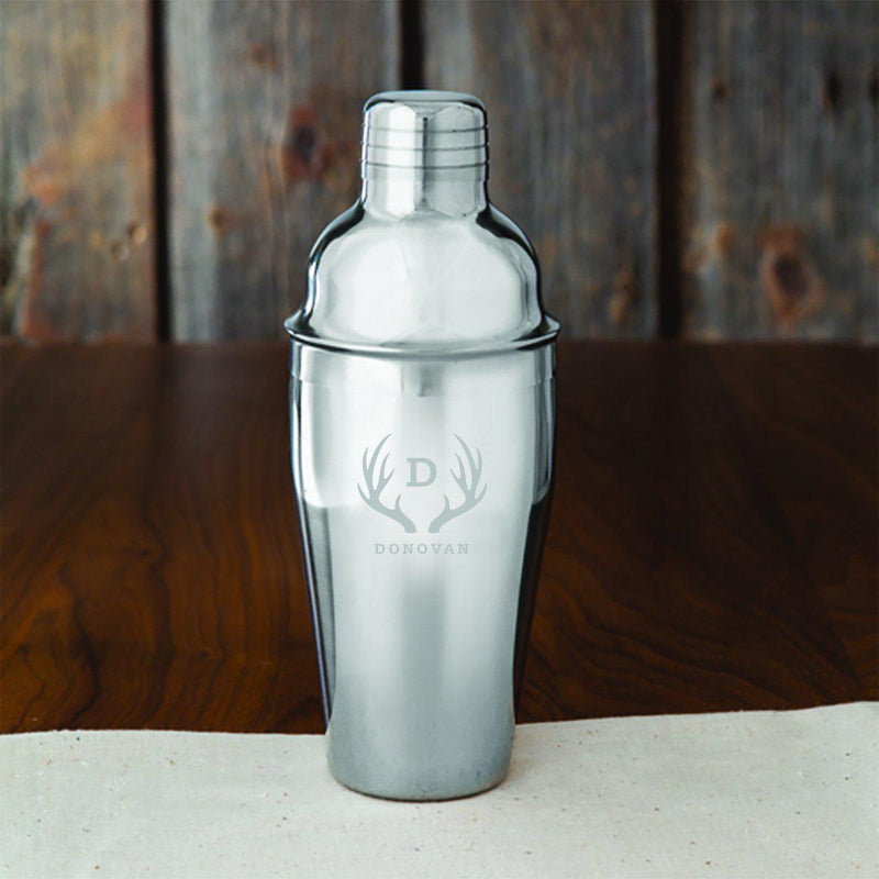 Personalized 16 oz. Stainless Steel Cocktail Shaker -  - JDS