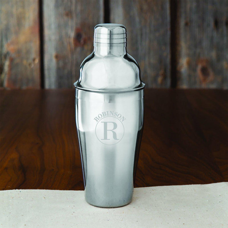 Personalized 16 oz. Stainless Steel Cocktail Shaker -