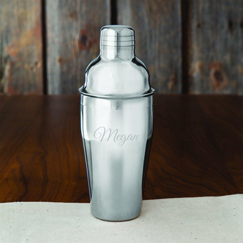 Personalized 16 oz. Stainless Steel Cocktail Shaker -