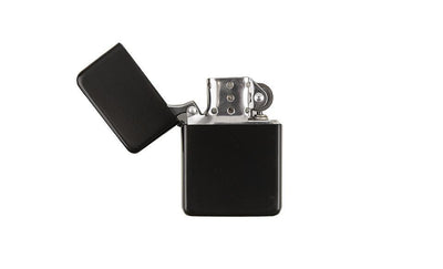 Personalized Matte Black Wind Proof Lighter -  - Qualtry
