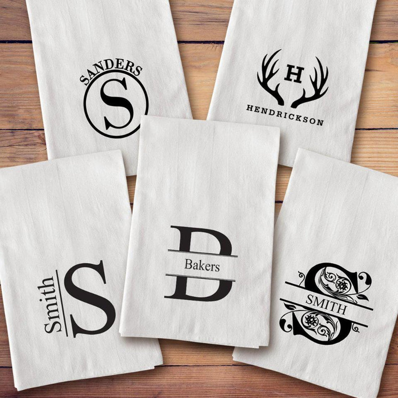 Personalized Classic Cotton Tea Towels -