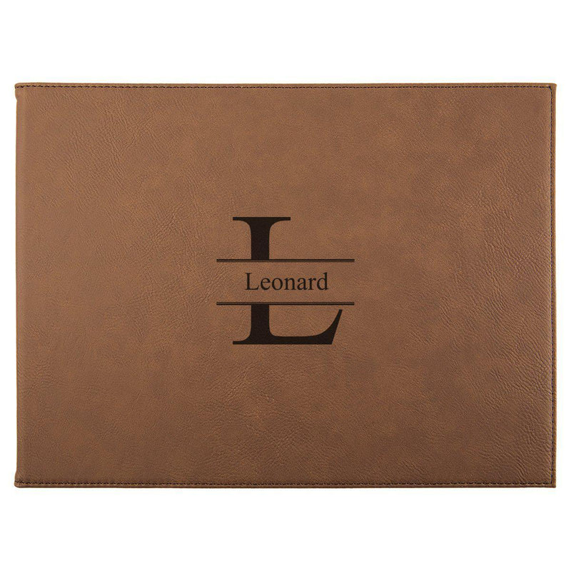 Personalized Certificate Holder 9” x 12” - Dark Brown -  - JDS
