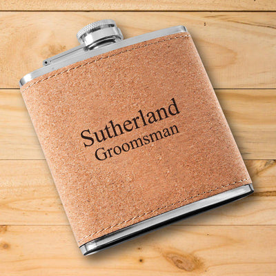 Personalized Cork Flask -