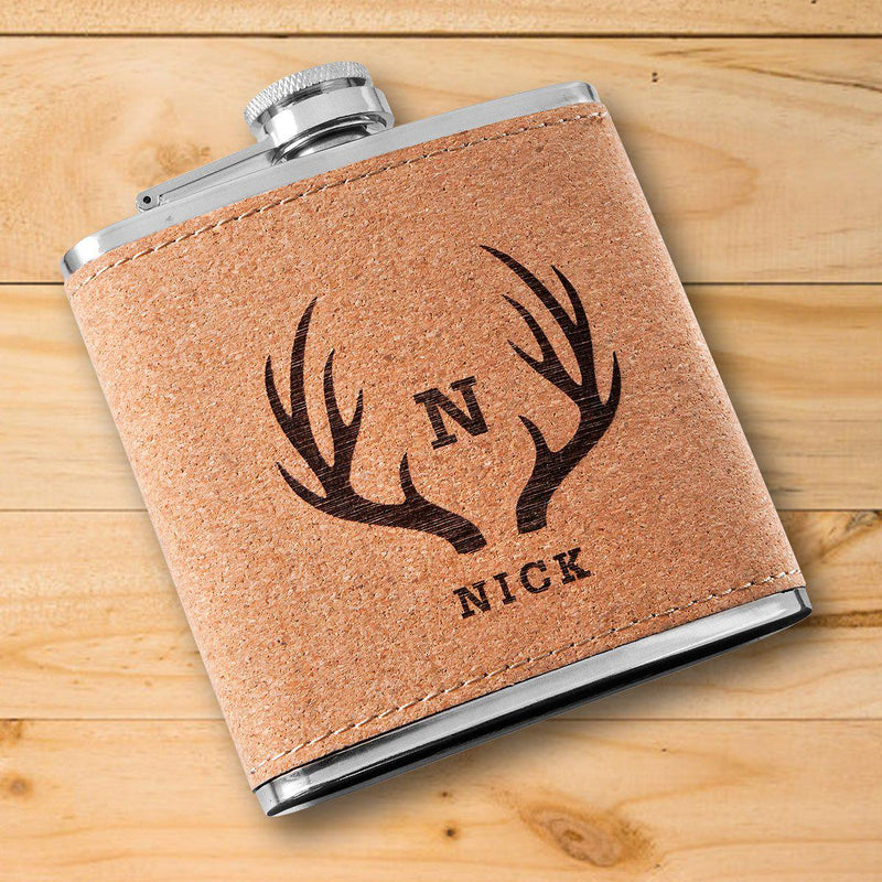 Personalized Cork Flask -