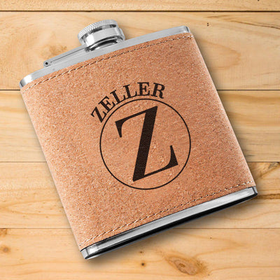 Personalized Cork Flask -