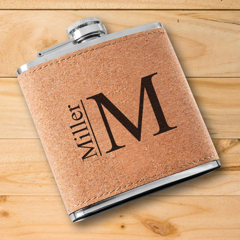 Personalized Cork Flask -