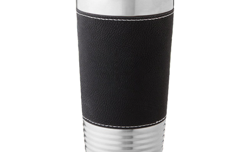Personalized Travel Tumblers - 20oz. - Black - JDS
