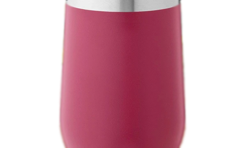 Personalized 16 oz. Personalized Travel Mugs - Burgundy - JDS