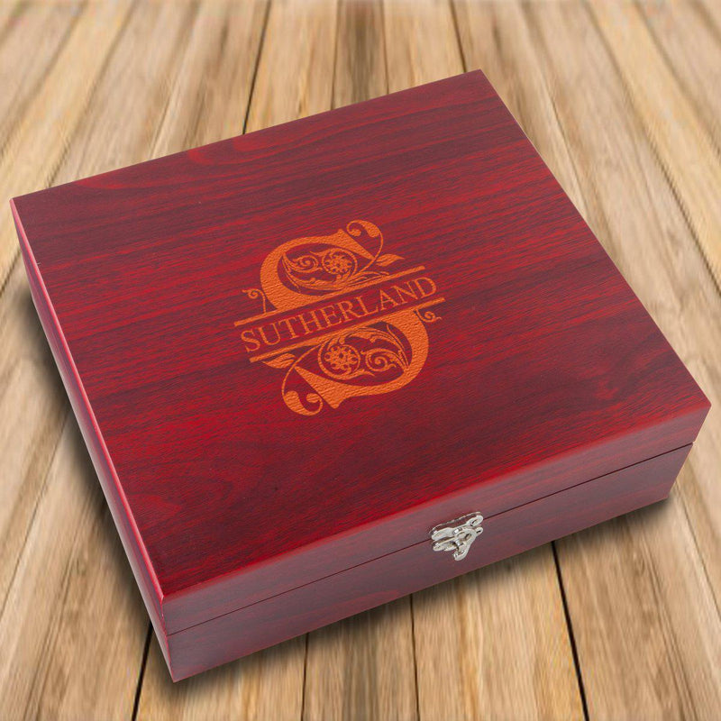 Personalized Poker Night Gift Set - Flask & Cards -  - JDS