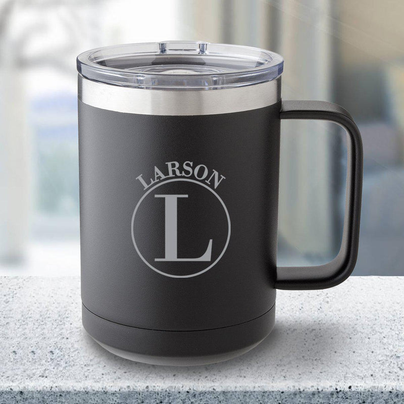 Personalized 15 oz. Tumbler Mug - Black -  - JDS