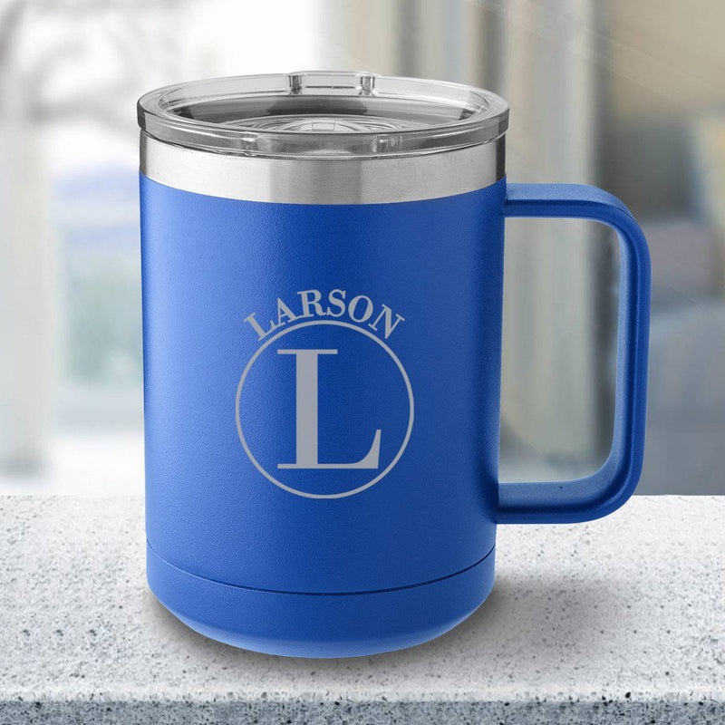 Personalized 15 oz. Tumbler Mug - Royal Blue -  - JDS