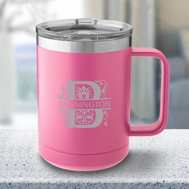 Personalized 15 oz. Tumbler Mug - Pink -  - JDS
