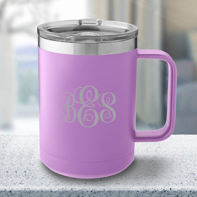 Personalized 15 oz. Tumbler Mug - Violet -  - JDS