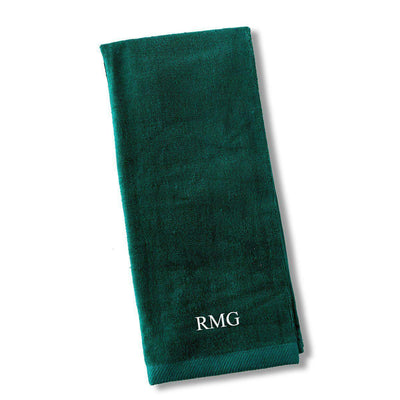 Personalized Golf Towel - Green - JDS