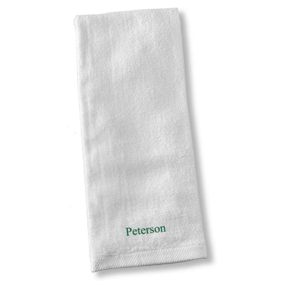 Personalized Golf Towel - White - JDS
