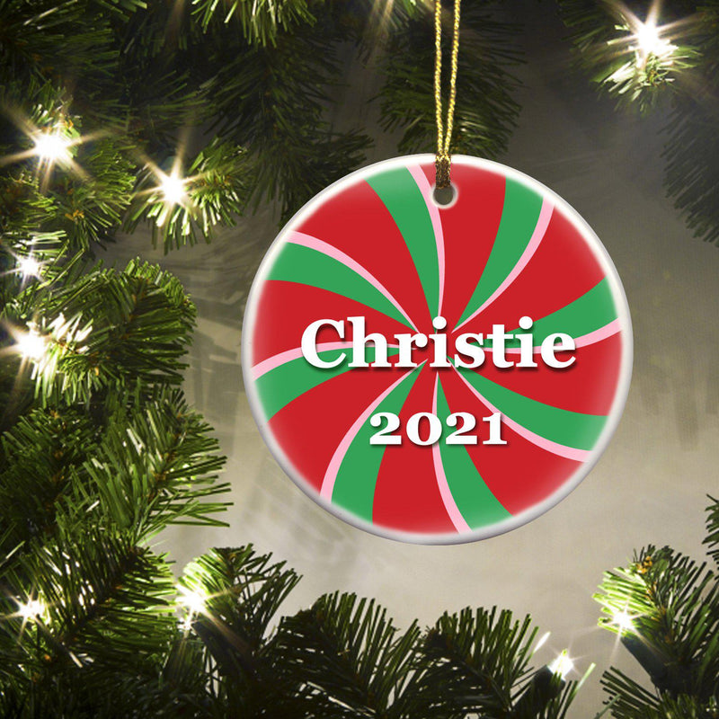 Personalized Kids Colorful Ceramic Ornaments - Sweet - JDS