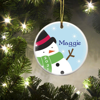 Personalized Kids Colorful Ceramic Ornaments -  - JDS